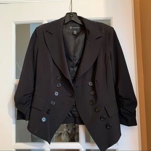 INC Black Button Down Blazer!